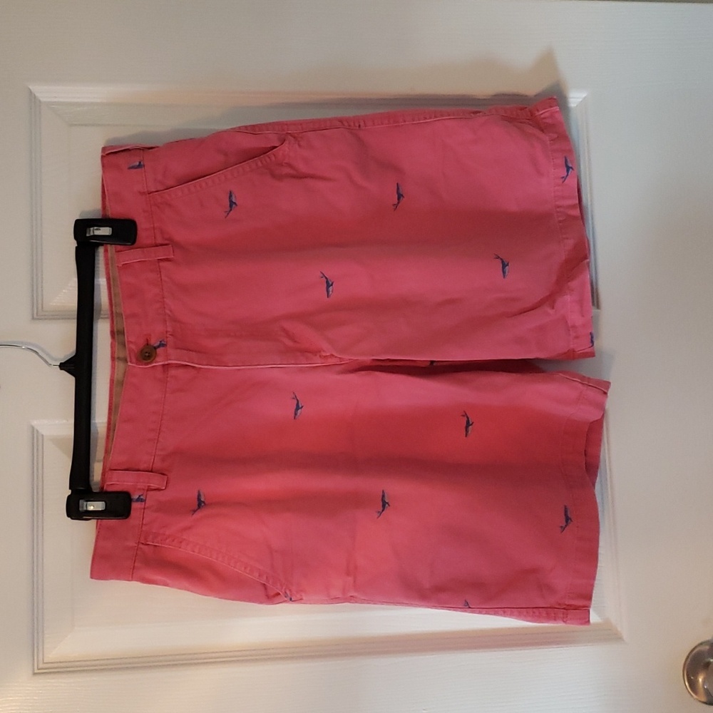 Izod salt water Men's shorts 34 whales